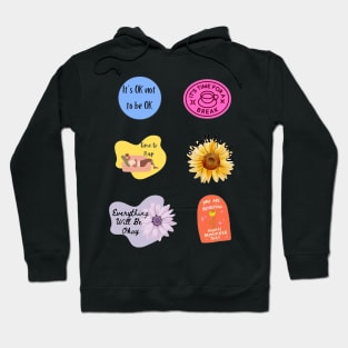 Depression Stickers for Mental Health Hoodie